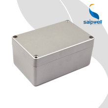 SAIP/SAIPWELL 125*80*55 mm Cubierta gris de aluminio terminal de aluminio terminal